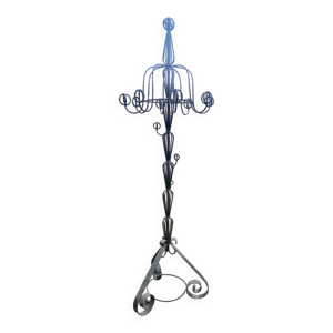 Portemanteau en fer torsadé,