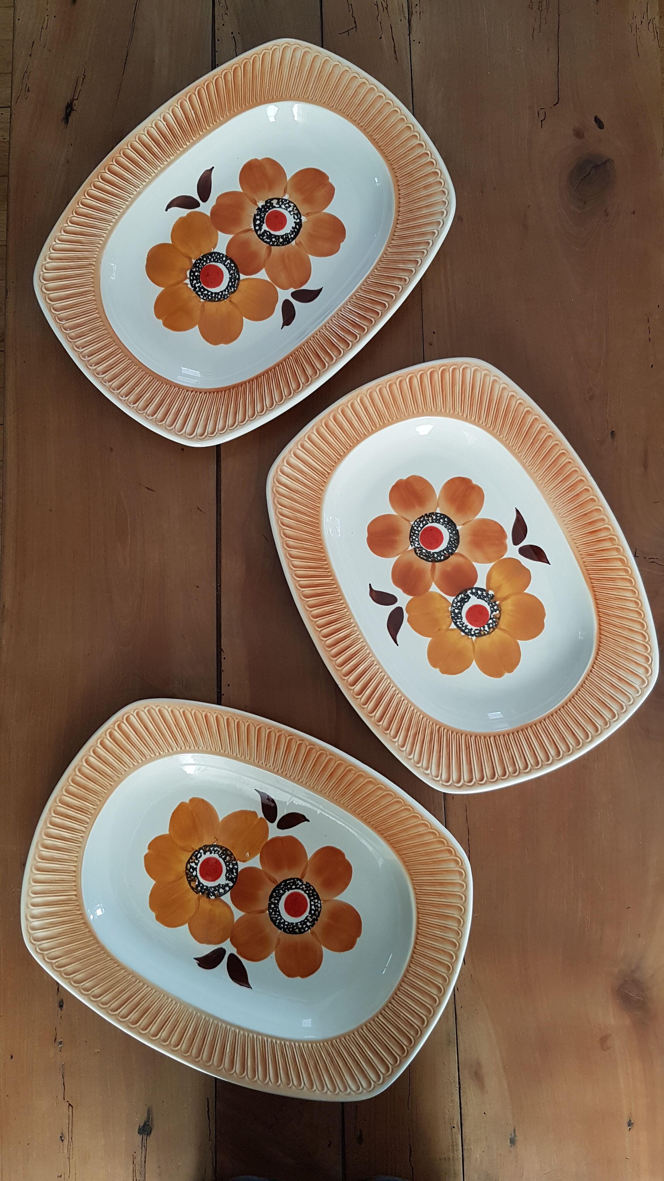 Set of three Italian dishes