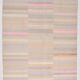 8x10 Salmon & Blue Soft Vintage Rug, 229x311Cm SK33342