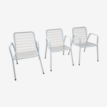 Série de 3 fauteuils Emu Rio 1960