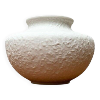 German ceramic vase mid-century style from Porzellanfabrik Metzler & Ortloff, 1960s