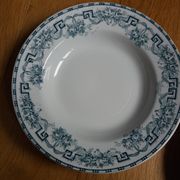 Assiettes Digoin, Moulin des Loups et Hamage, Saint Amand