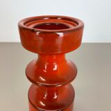 Set of Four Pottery Candleholder by Cari Zalloni for Steuler, Germany, 1970s