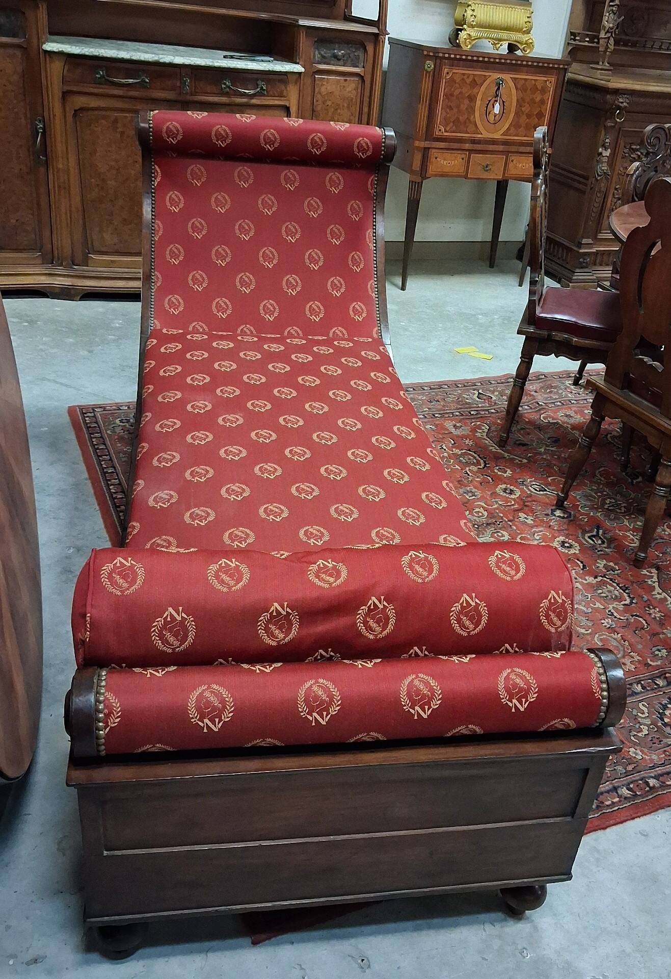Méridienne ou Récamier époque Empire -