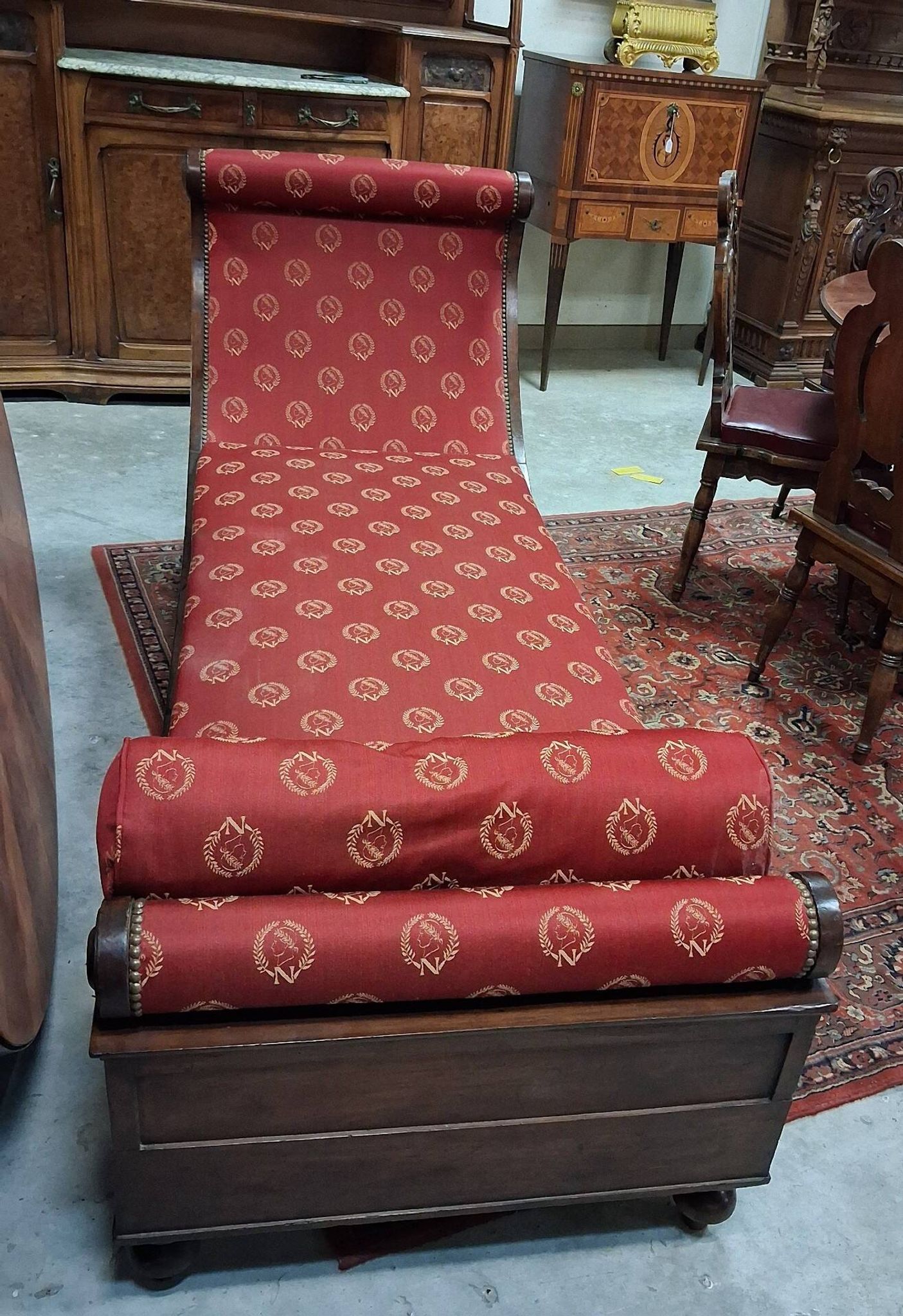 Méridienne ou Récamier époque Empire -