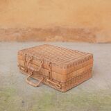Vintage rattan case