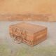Vintage rattan case