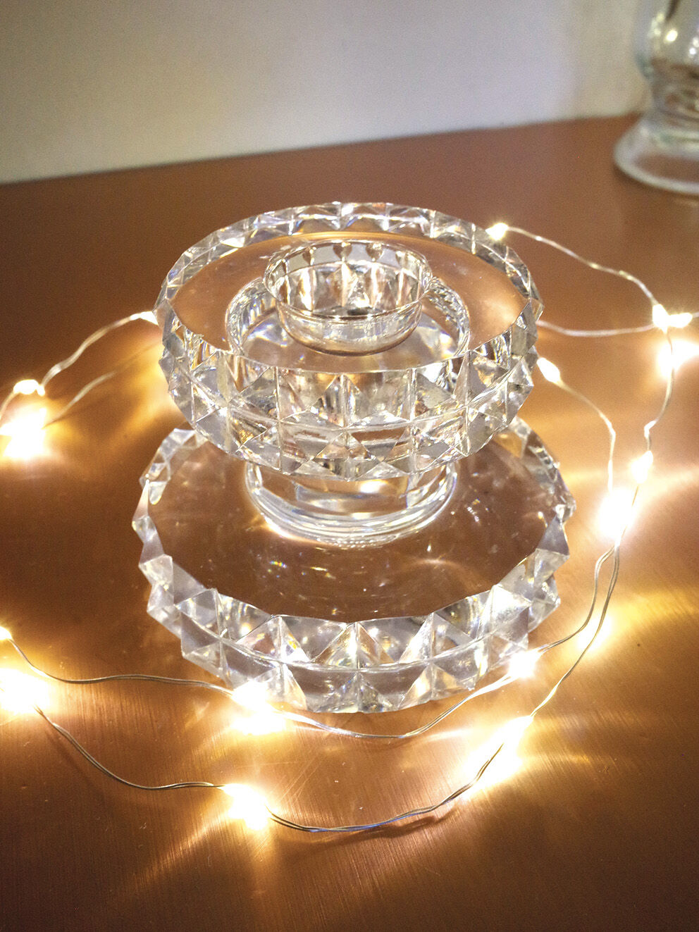 Bougeoir en Cristal Saint Louis