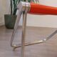 Vintage red Pluff stool – Anonima Castelli