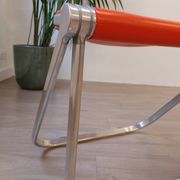 Tabouret vintage Pluff rouge – Anonima Castelli