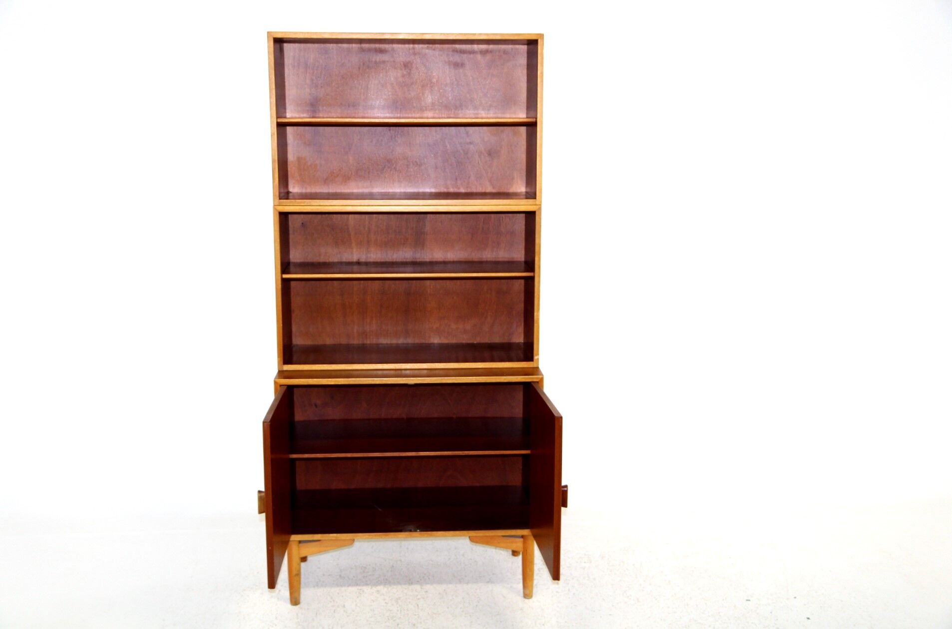 Mahogany Library, A-B Lammhults Möbler, Sweden, 1960