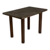 Vintage 70's wooden coffee table, side table or sofa end table