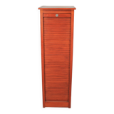 Vintage curtain file cabinet