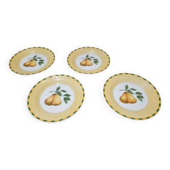 Lot set of 4 Churchill plates made in Staffordshire England e