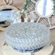 Large round ceiling light with 2 sockets
