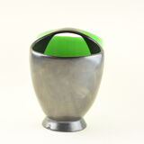 Two-tone basket vase Saint-Clément by Blanche Letaille