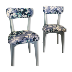 Chaises scandinaves gris