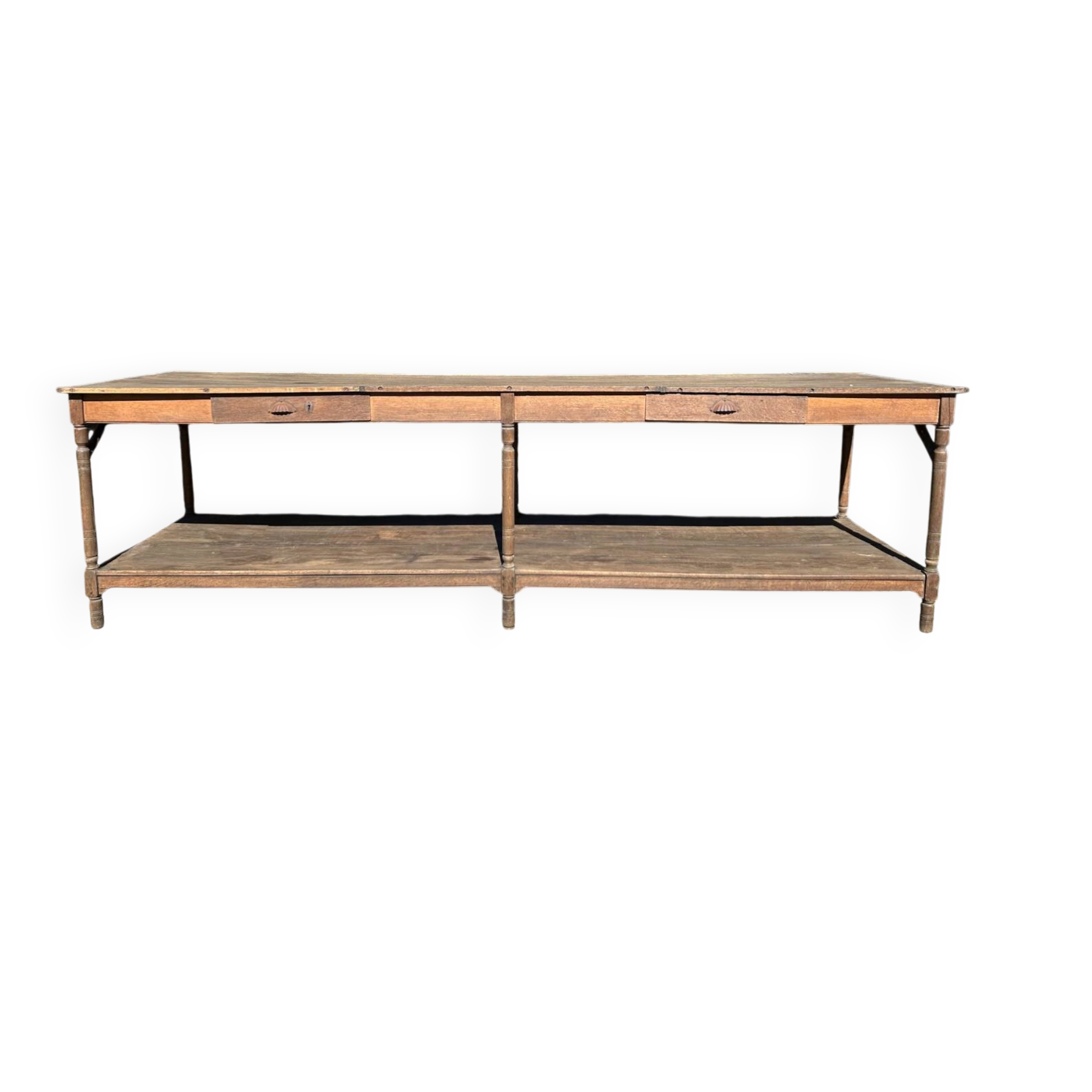 Ancienne table de drapier 3 mètres