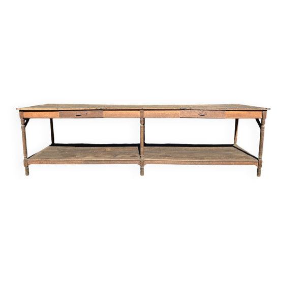 Ancienne table de drapier 3 mètres