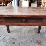 Vintage old farm table