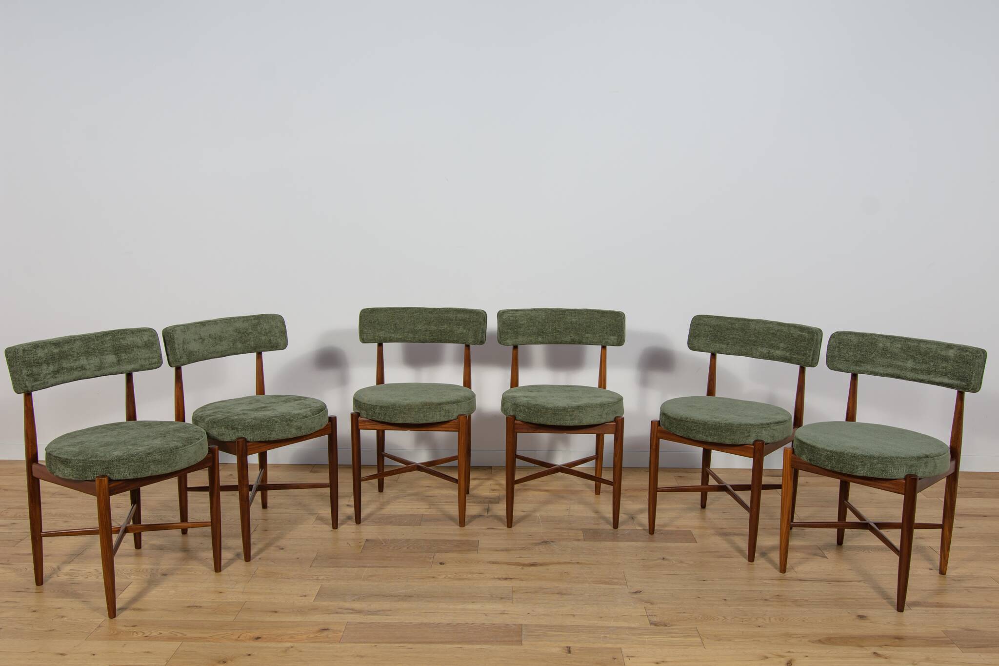 Mid-Century Teak Dining Chairs by Ib Kofod Larsen for G-Plan, 1960s.