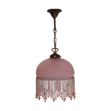 Light suspension/ beaded /vintage appliques