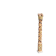 Twisted column in carved polychrome wood, 19th century.