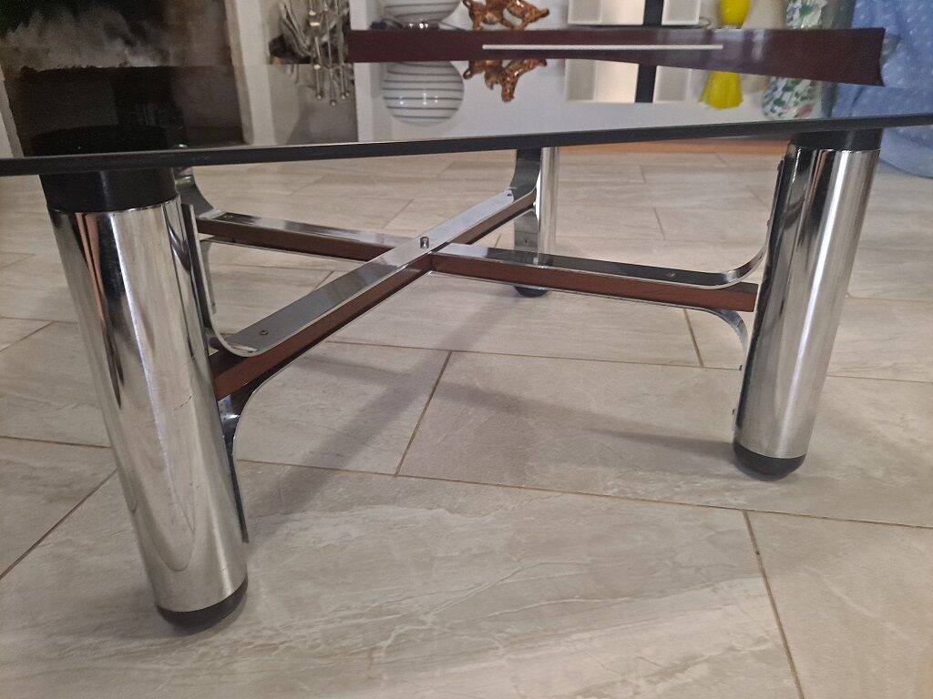 Mid century square coffee table