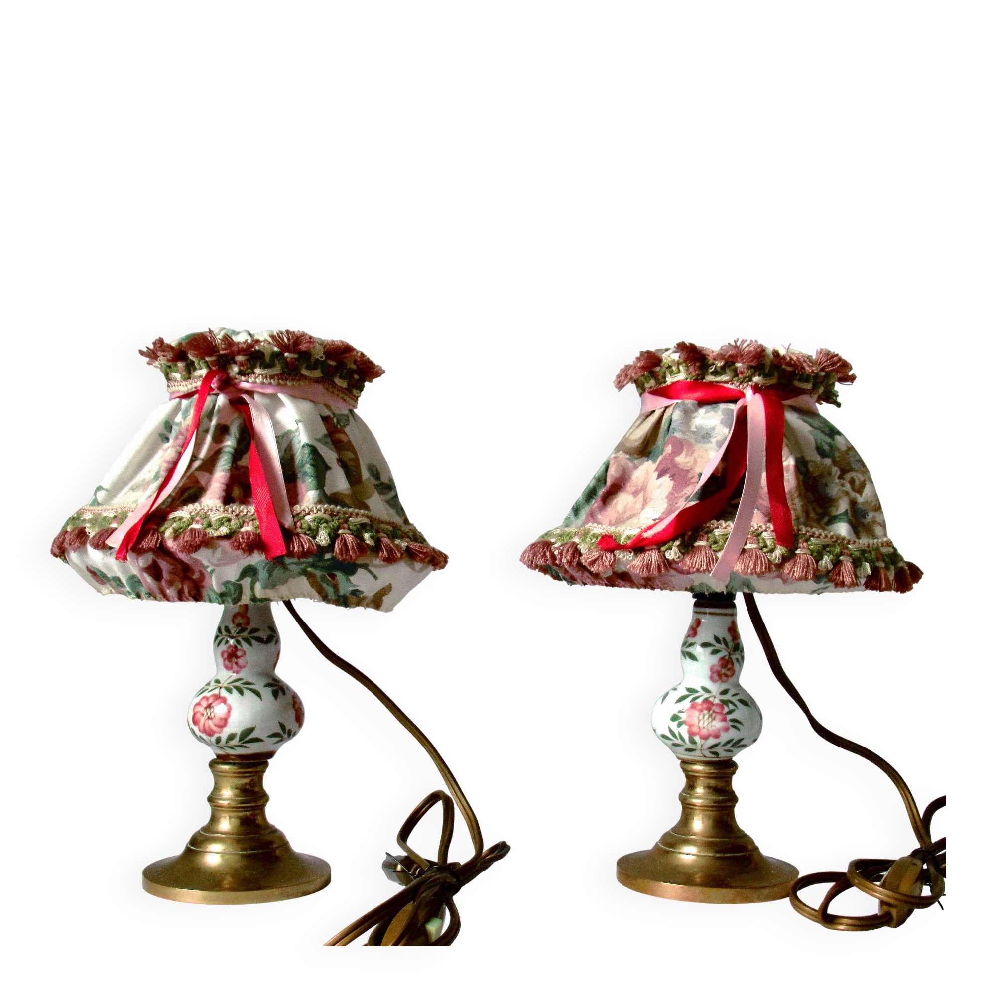 Paire de lampes de chevet