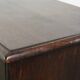 Commode en chêne anglais antique de la fin du XVIIIe siècle.