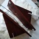 Paire de lampes scandinave bois et plexiglas