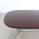 Ray and Charles Eames table "Segmented" in Rio Rosewood