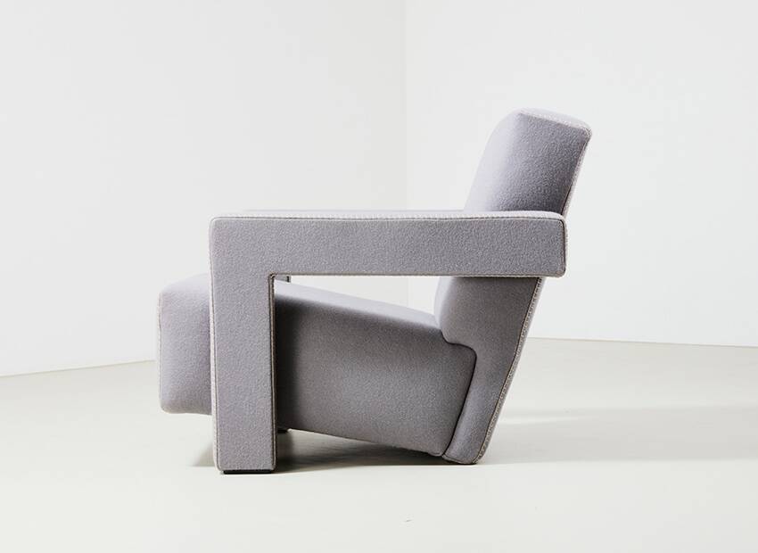 Gerrit Rietveld 'Utrecht' Model 637 Lounge Chair for Cassina 1935/1990s