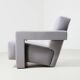 Gerrit Rietveld 'Utrecht' Model 637 Lounge Chair for Cassina 1935/1990s