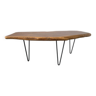 Vintage brutalist coffee table from the 60s