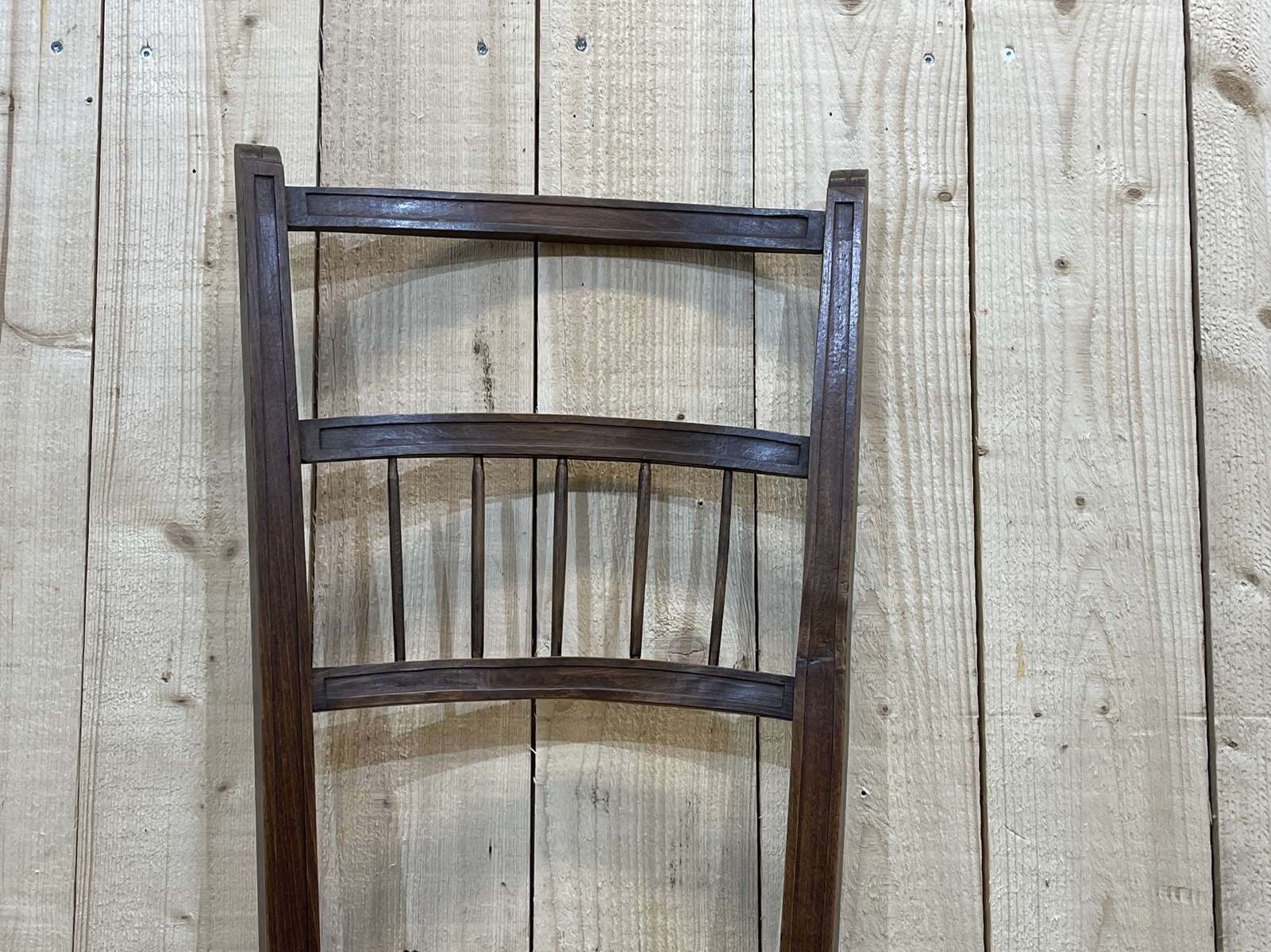 Beech nurse's chair of the early twentieth century