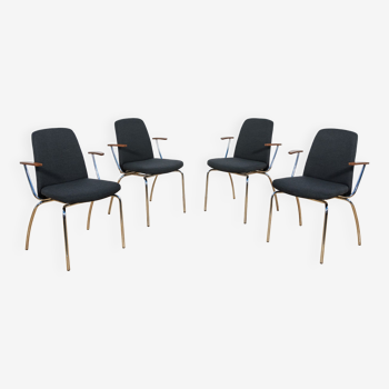 Danish Conference Armchairs, Cube Design, 2010s,  Set of 4