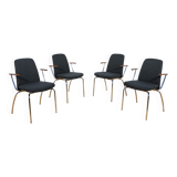 Danish Conference Armchairs, Cube Design, 2010s,  Set of 4