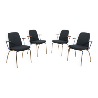 Danish Conference Armchairs, Cube Design, 2010s,  Set of 4