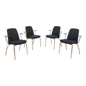 Danish Conference Armchairs, Cube Design, 2010s,  Set of 4