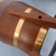 Mid-Century Teak & Copper Barstools, 1960s, Set of 3