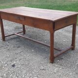 Table de ferme campagnarde 19 ème en merisier