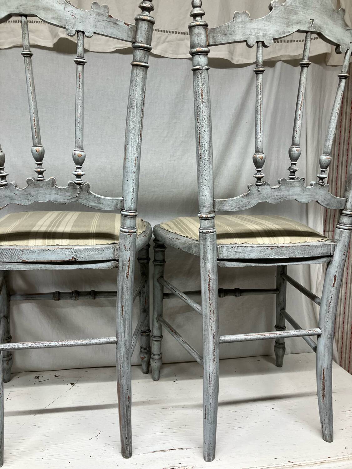 Pair of Louis XV style chairs