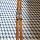 Paire de skis vintage L=210 cm