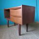 Small chest of drawers or entrance console in teak. Denmark 1960