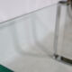 Glass and Chrome Coffee Table Model 1022 Classic by Draenert, 1990s