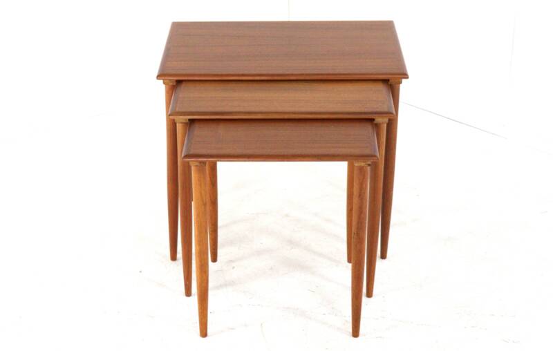 Ensemble de tables gigognes 'Fangel' - design danois