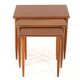 Ensemble de tables gigognes 'Fangel' - design danois