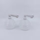 Pair of porcelain Art Deco wall lights