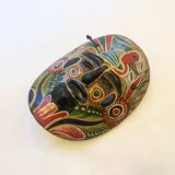 Colored terracotta mask, Mexico 1970s
